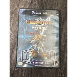 Medabots Infinity Nintendo GameCube GCN 2003 Video Game Case & Disc No manual